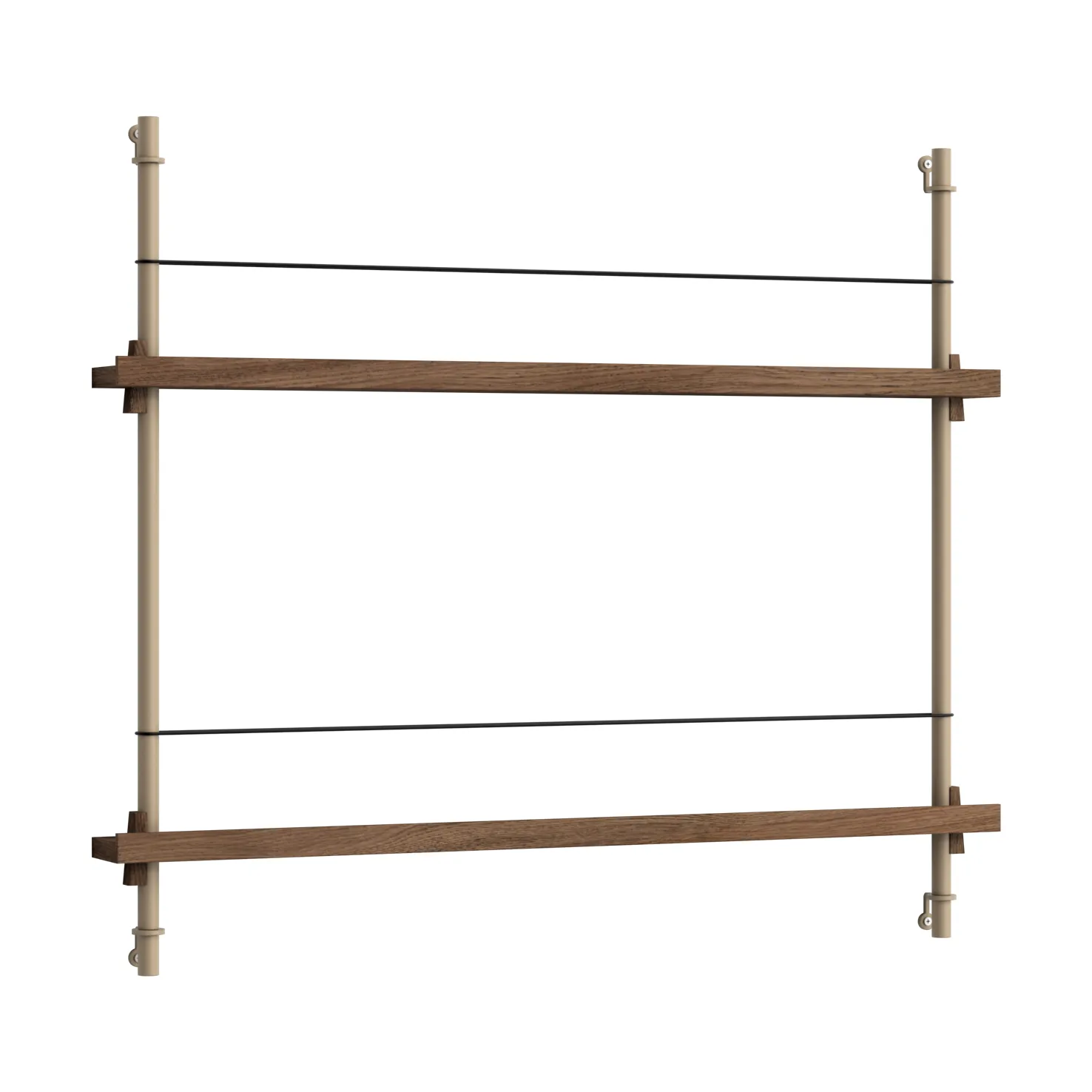 Moebe tidningsställ, Smoked oak-grey MOEBE