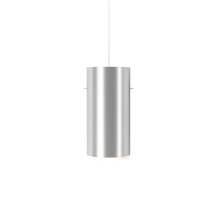 Moebe Tube pendel large Ø14 cm - Borstad aluminium - MOEBE
