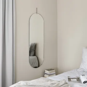 Moebe väggspegel 133 cm - Stainless steel - MOEBE