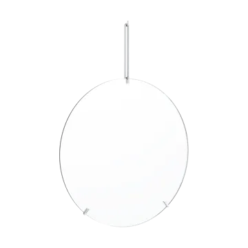 Moebe väggspegel Ø50 cm - Stainless steel - MOEBE