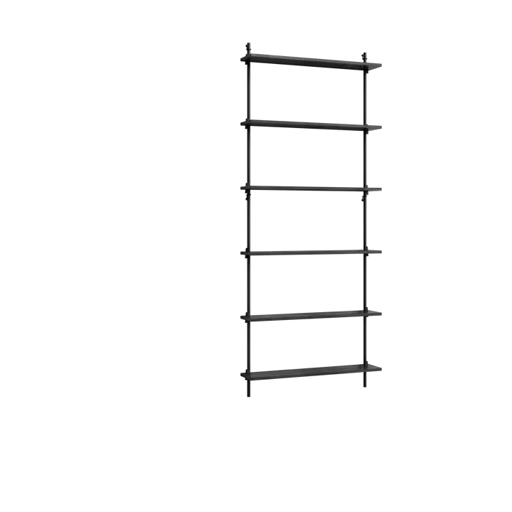 Moebe wall shelving ws.200.1 - Svart - MOEBE