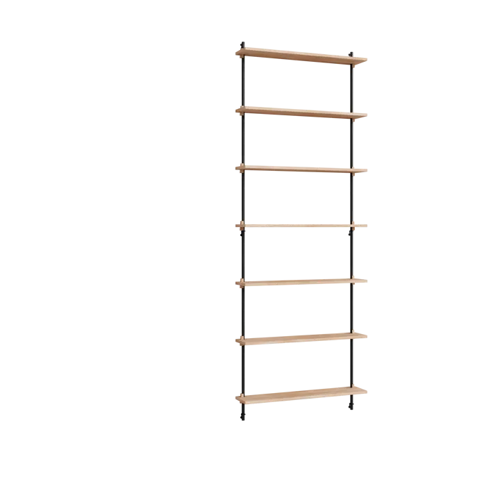 Moebe wall shelving ws.230.1 - Ek-svart - MOEBE