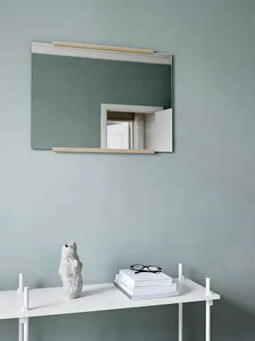 Rektangulär väggspegel 50x70 cm - Ash - MOEBE