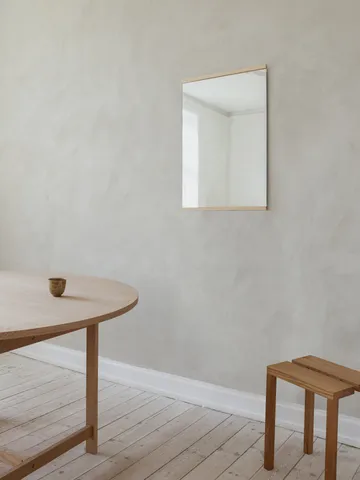 Rektangulär väggspegel 50x70 cm - Ash - MOEBE