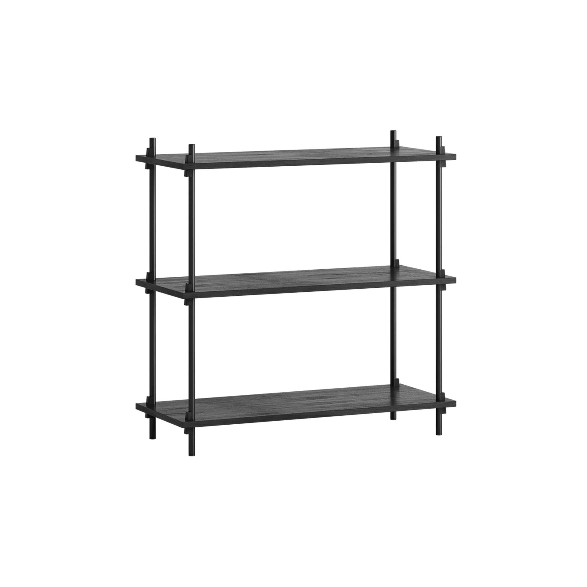 Shelving System classic hylla, Black, 86x85x35 cm, S.85.1.A MOEBE