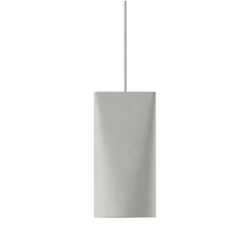 Taklampa keramik 11,2x22 cm - Light Grey - MOEBE