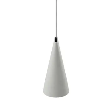Taklampa keramik 11,2x22 cm - Light Grey - MOEBE