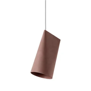 Taklampa keramik 11,2x22 cm - Terra Cotta, Wood - MOEBE
