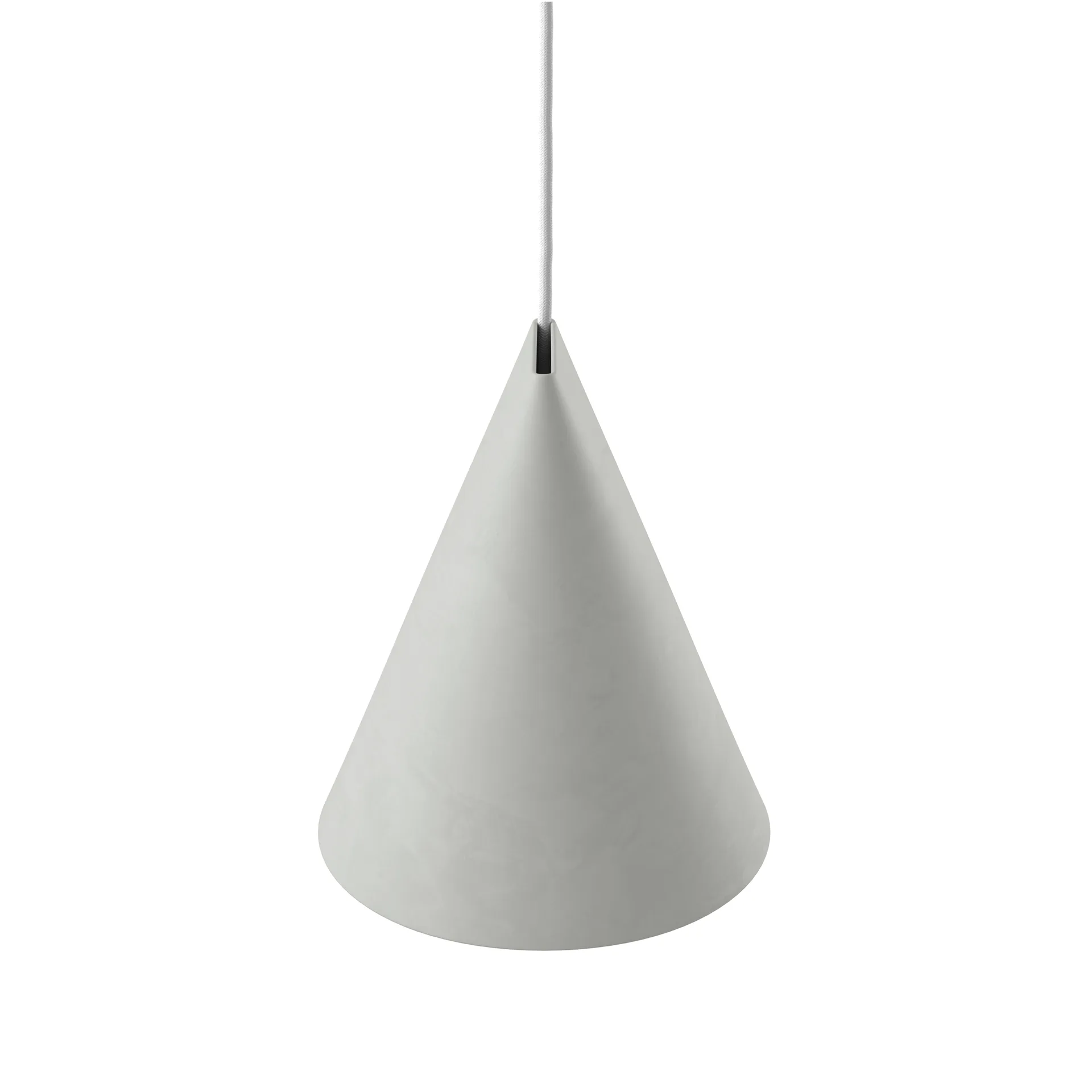 Taklampa keramik 23x23,5 cm, Light Grey MOEBE