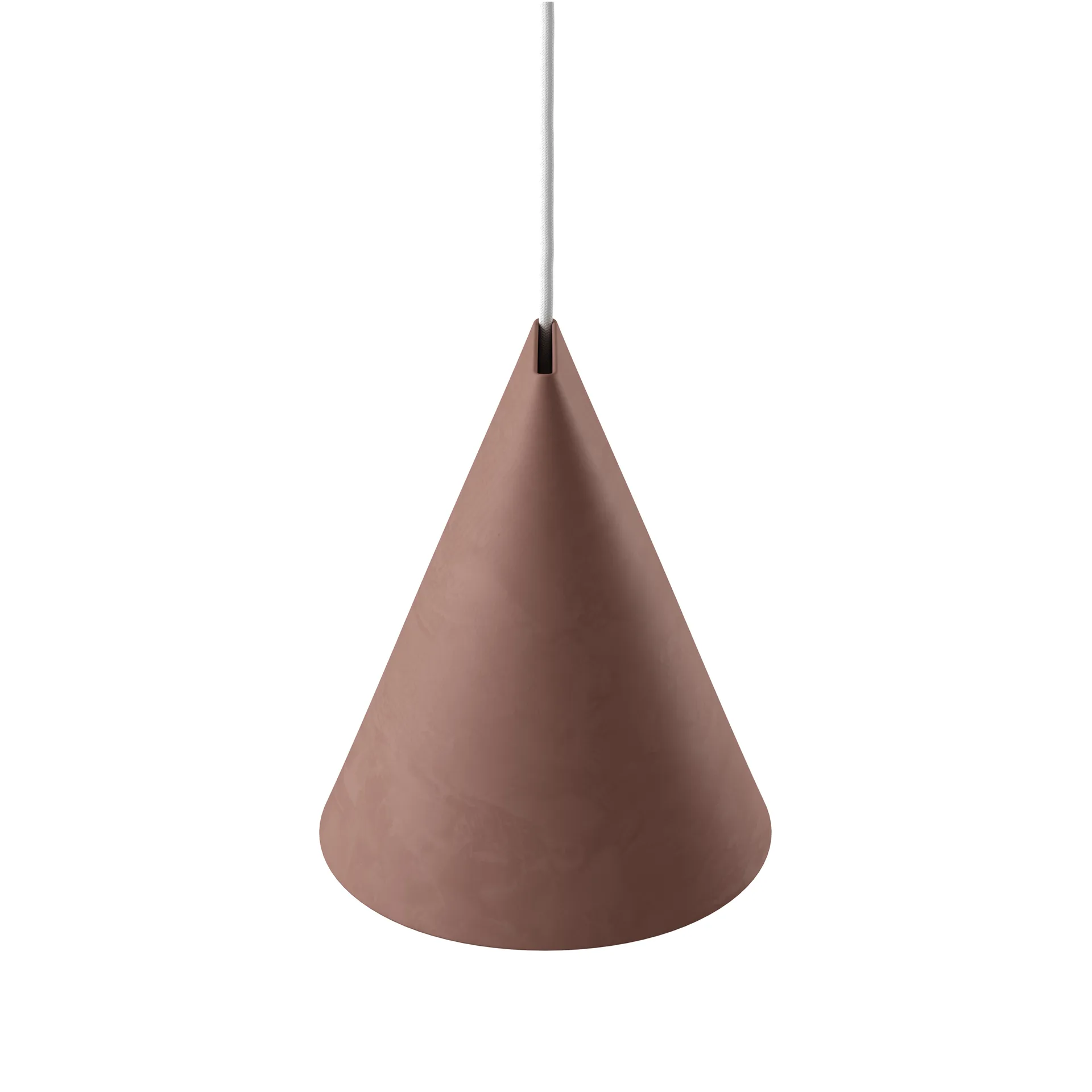 Taklampa keramik 23x23,5 cm, Terra Cotta, Wood MOEBE