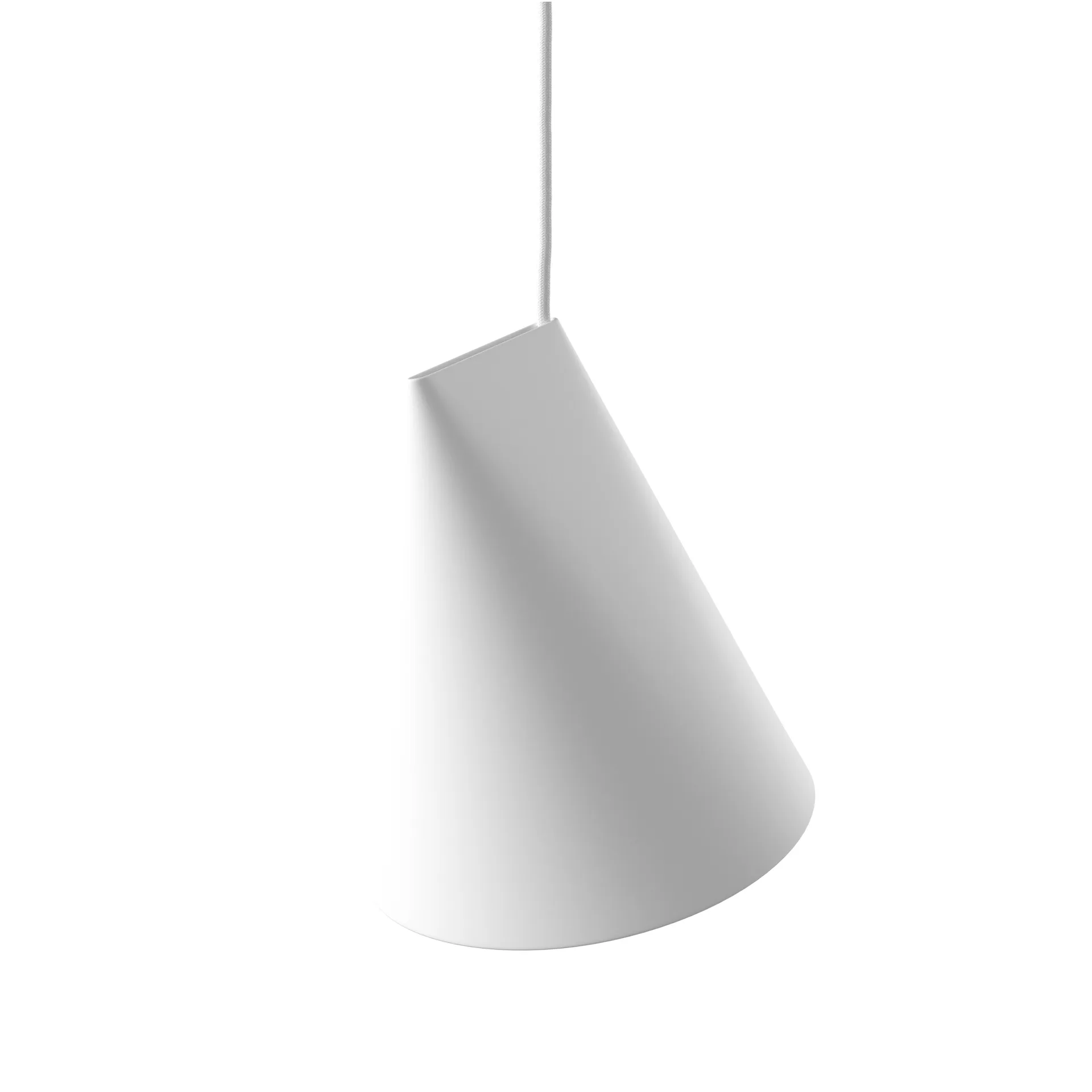 Taklampa keramik 23x23,5 cm, White MOEBE