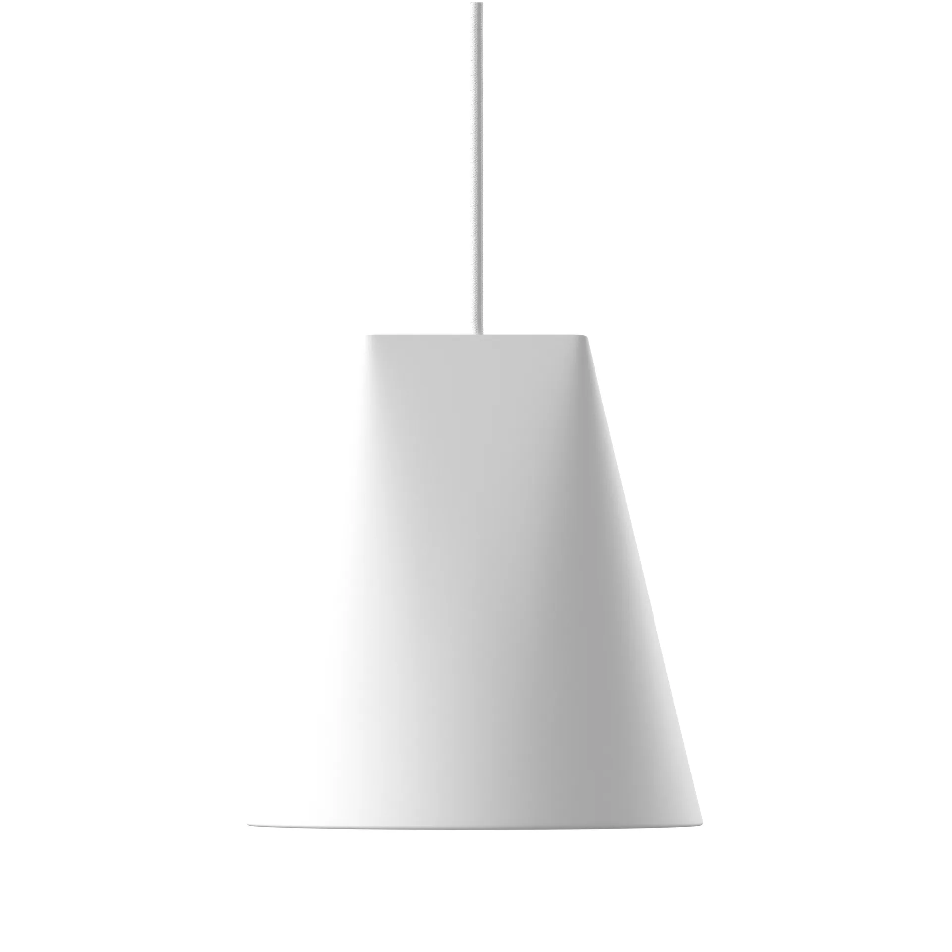 Taklampa keramik 23x23,5 cm, White MOEBE