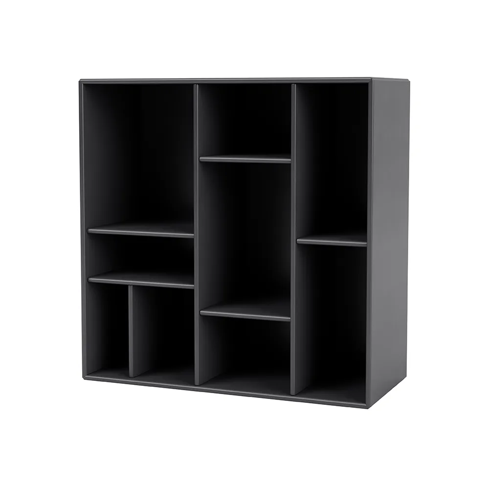 COMPILE dekorativ hylla 69,6x69,6 cm, Coal 36 Montana