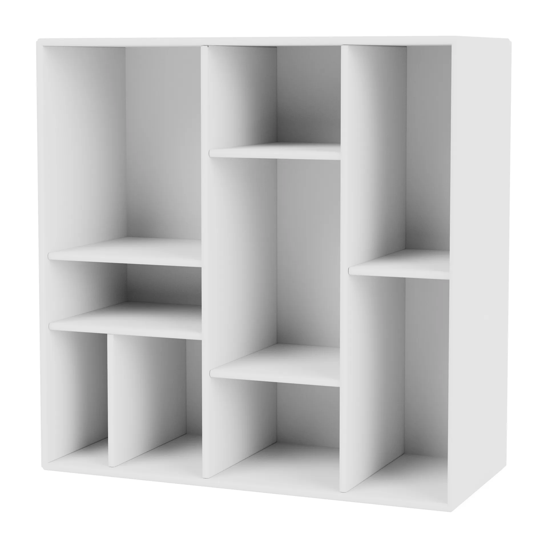COMPILE dekorativ hylla 69,6x69,6 cm, New white 101 Montana