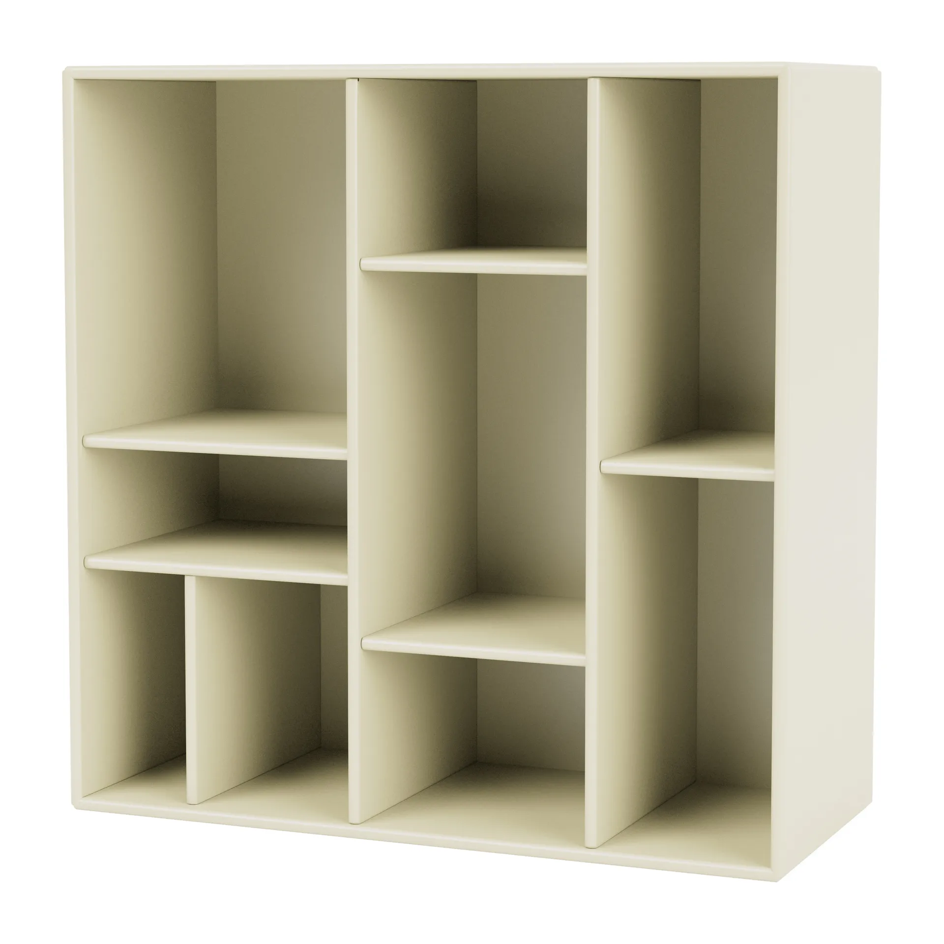 COMPILE dekorativ hylla 69,6x69,6 cm, Vanilla 150 Montana