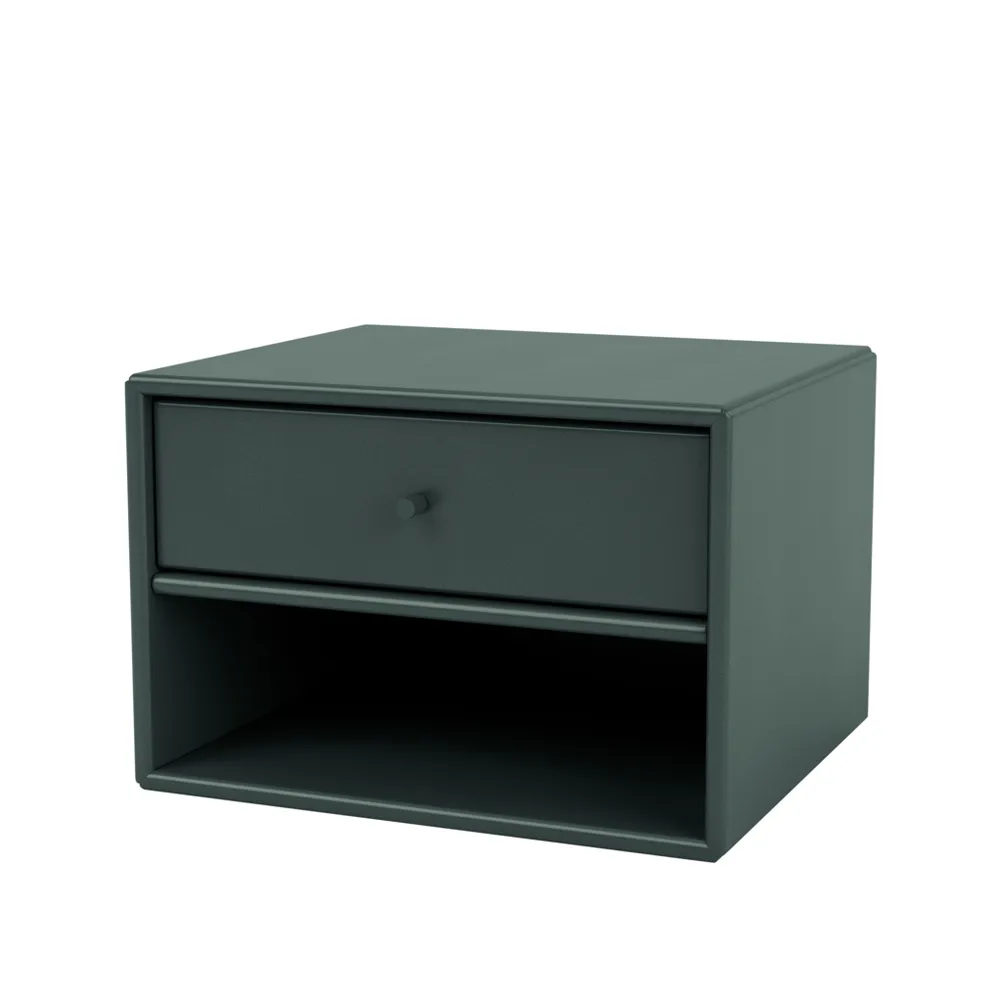 Dash sängbord, black jade 163, inkl. upphäng Montana
