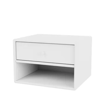 Dash sängbord - snow 38, inkl. upphäng - Montana