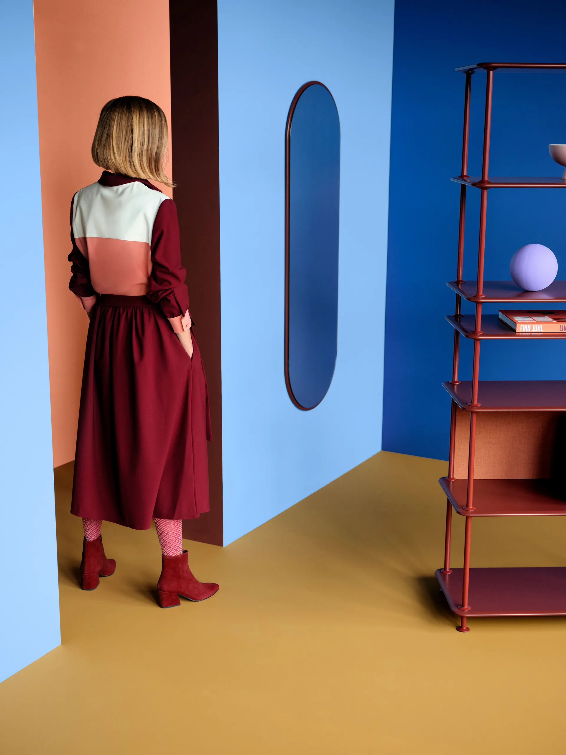 FIGURE Mirror spegel – SP824R, Masala Montana