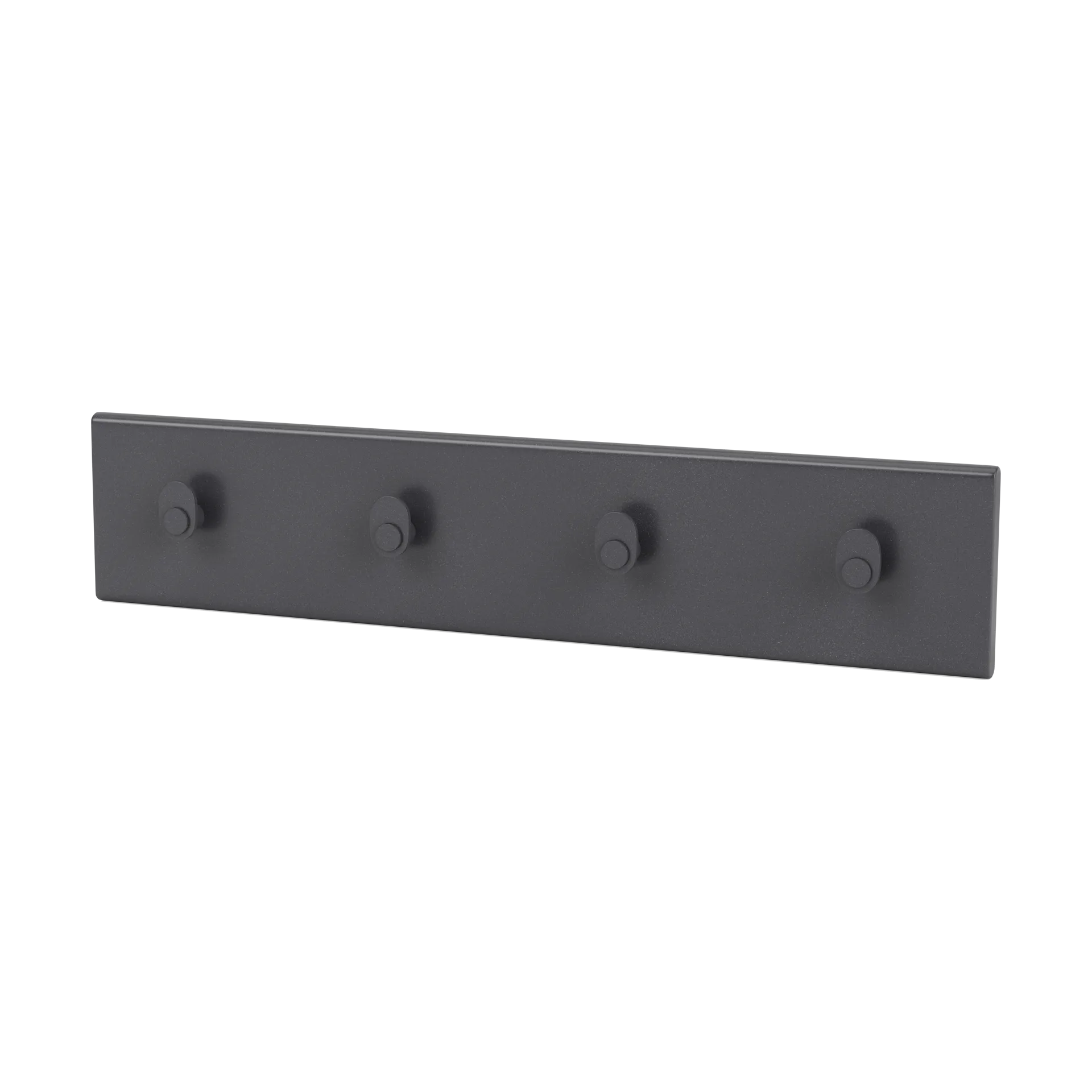 Montana Coat Racks klädhängare 4 krokar, Coal Montana