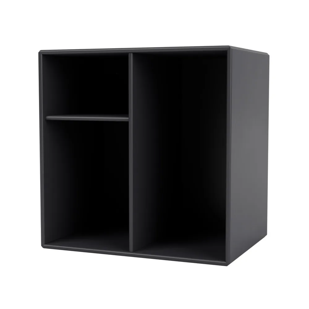 Montana Mini 1202 hyllmodul, anthracite 04, med hyllor Montana