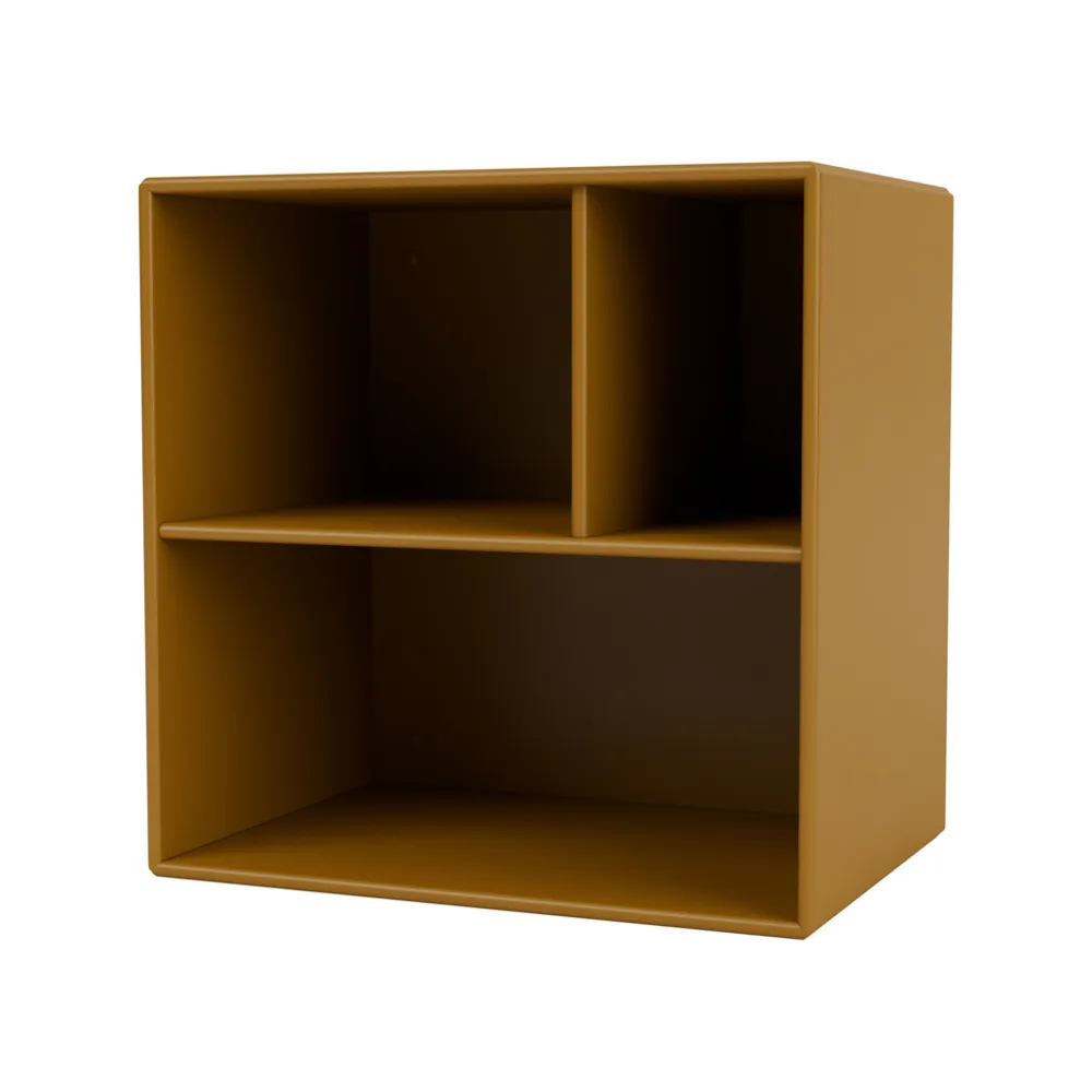 Montana Mini 1302 hyllmodul, amber 142, med hyllor Montana