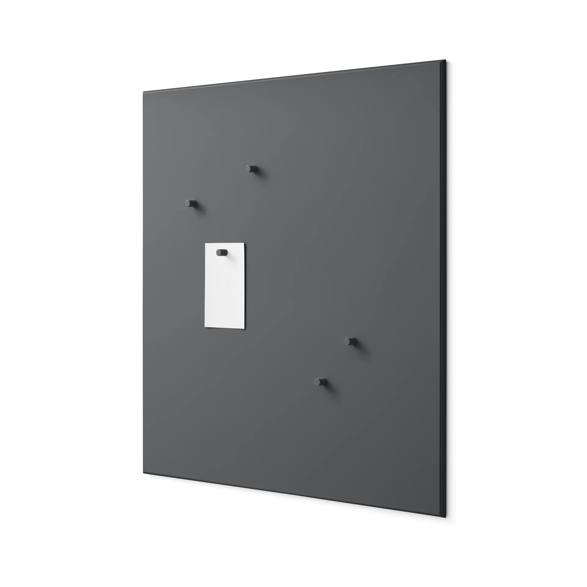Montana noticeboard anslagstavla 69,6x69,6 cm, Anthracite Montana