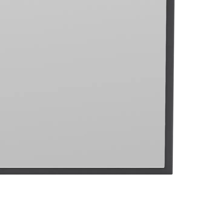 Montana rectangular spegel 69,6x138 cm - Anthracite - Montana
