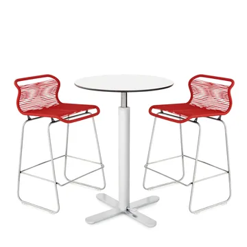 Panton One kitchen barstol - carmen, rostfritt stål - Montana