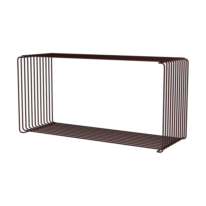 Panton Wire Extended hylla 70x34,8x25,7 cm - Black red - Montana
