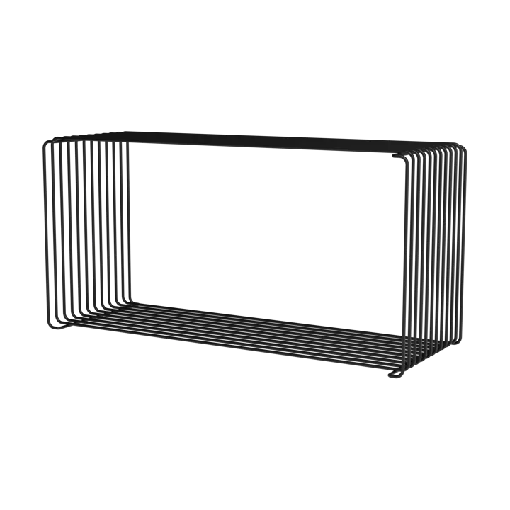 Panton Wire Extended hylla 70x34,8x25,7 cm - Black - Montana