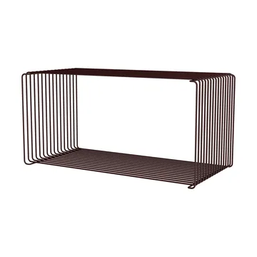 Panton Wire Extended hylla 70x34,8x34,8 cm - Black red - Montana