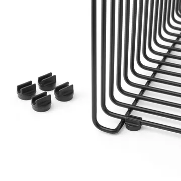 Panton Wire feet distansfötter 4-pack - Black - Montana