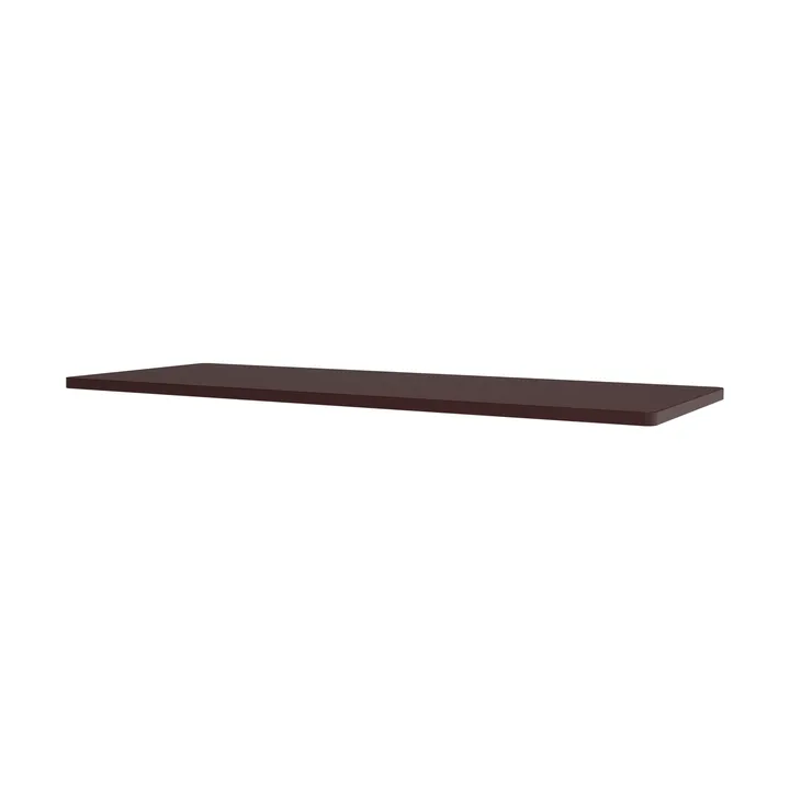 Panton Wire hyllplan 68,2x25,7 cm - Black red - Montana