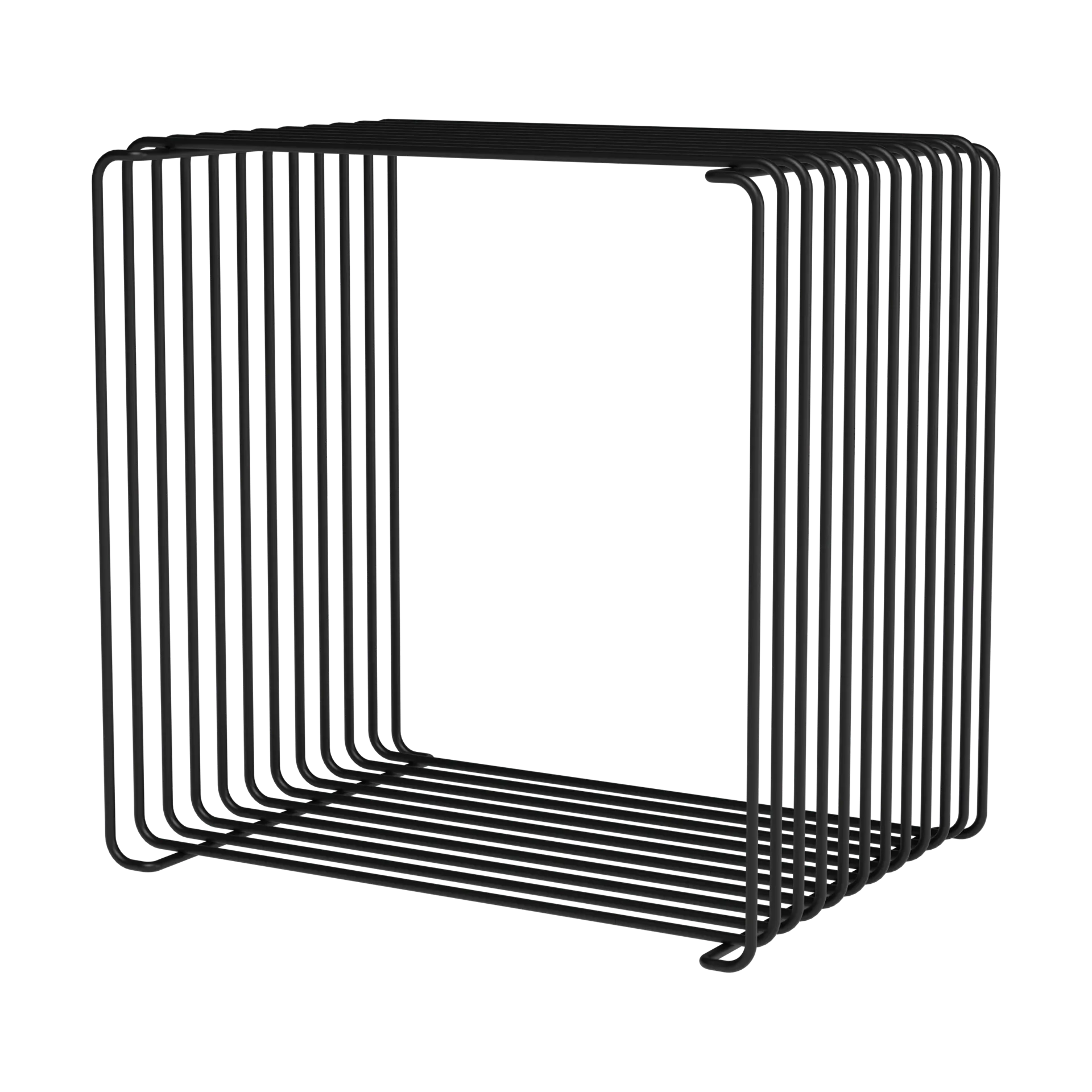 Panton Wire Single hylla 34,8x34,8x25,7 cm, Black Montana