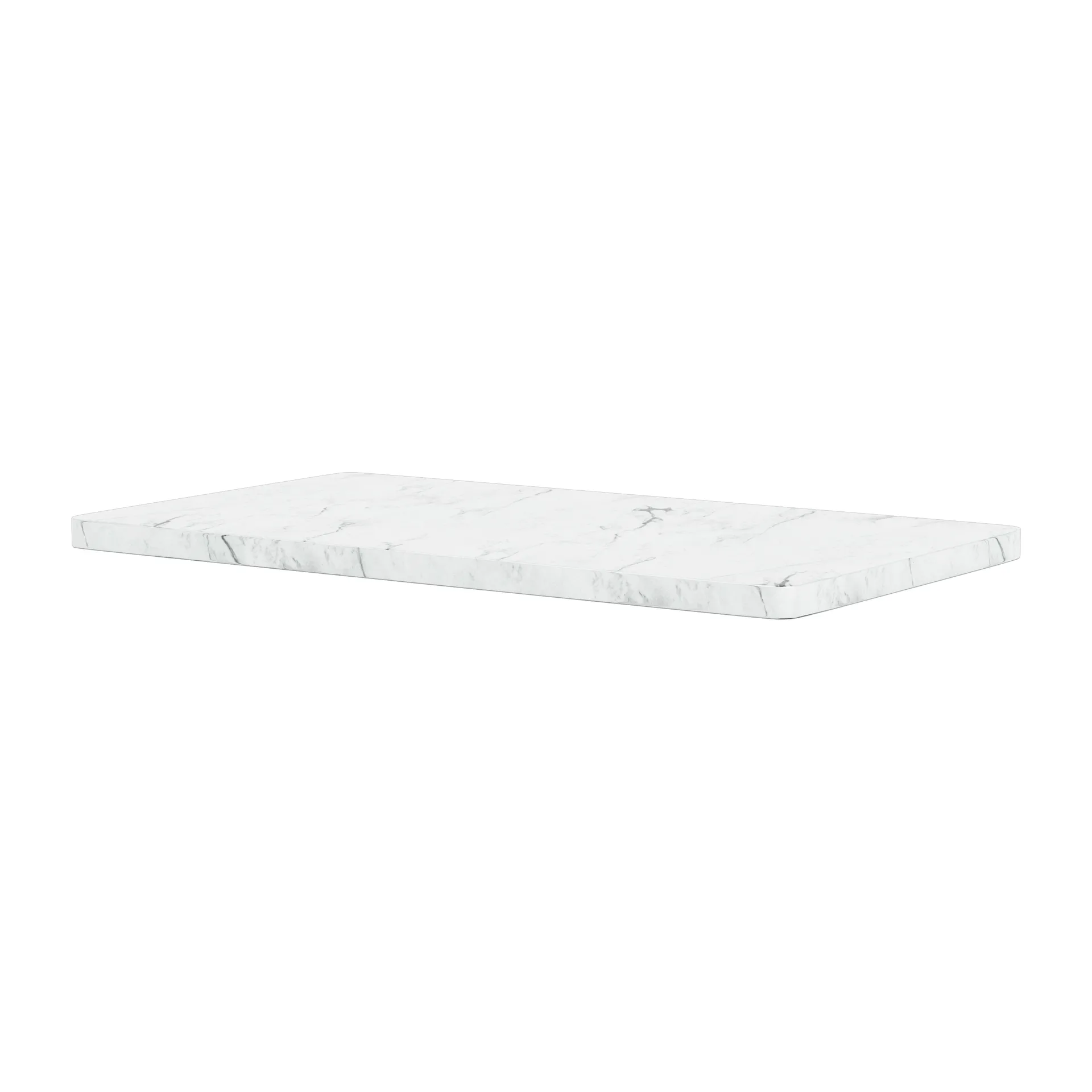 Panton Wire toppskiva 18,8x34,8 cm, White marble Montana