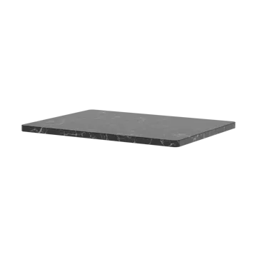 Panton Wire toppskiva 34,8x25,7 cm - Black marble - Montana