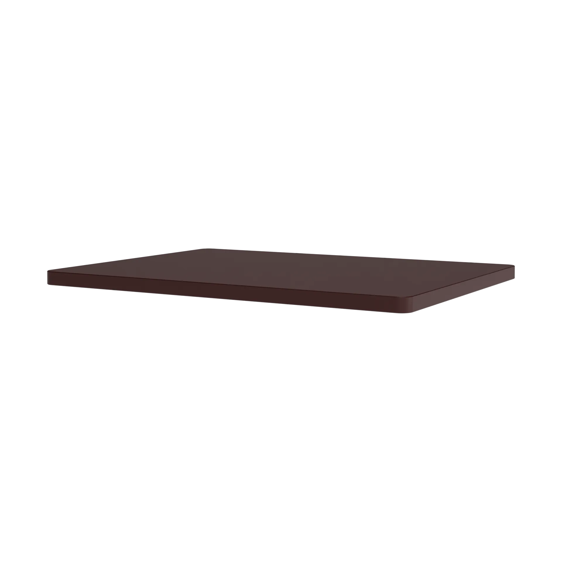 Panton Wire toppskiva 34,8x25,7 cm, Black red Montana
