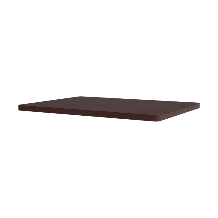 Panton Wire toppskiva 34,8x25,7 cm - Black red - Montana