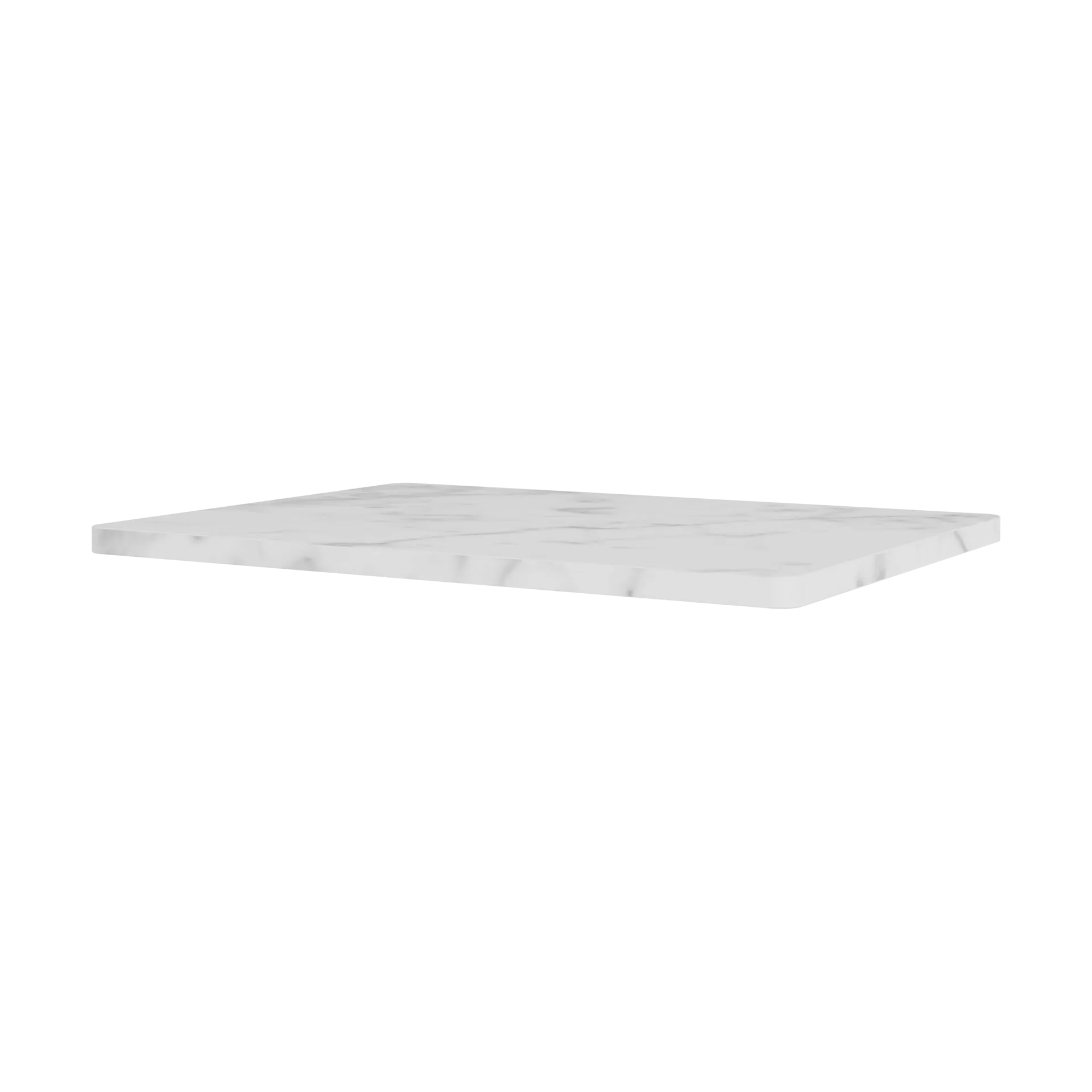 Panton Wire toppskiva 34,8x25,7 cm, White marble Montana
