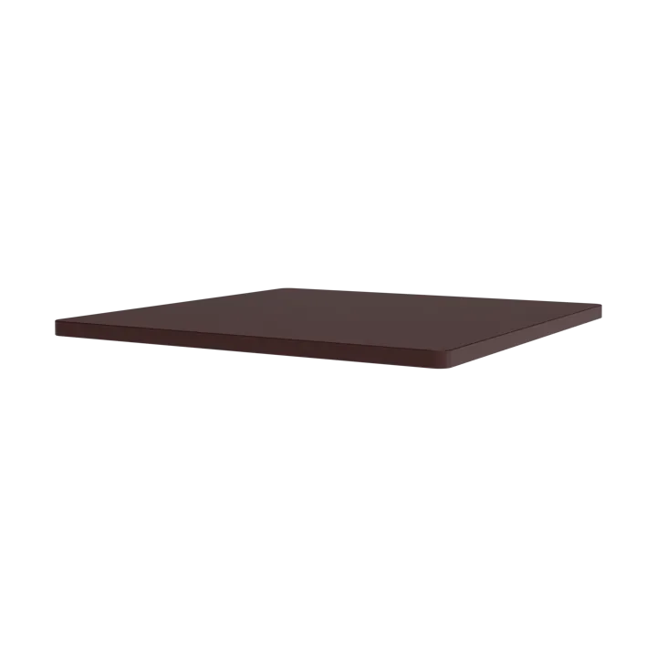 Panton Wire toppskiva 34,8x34,8 cm - Black red - Montana
