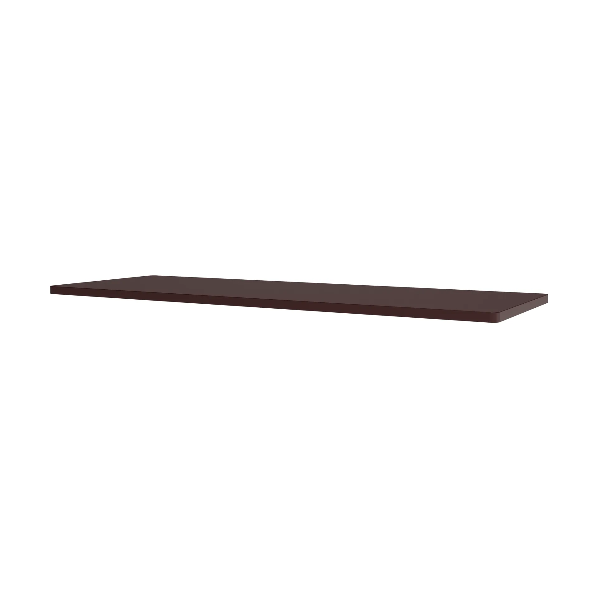 Panton Wire toppskiva 70,1x25,7 cm, Black red Montana