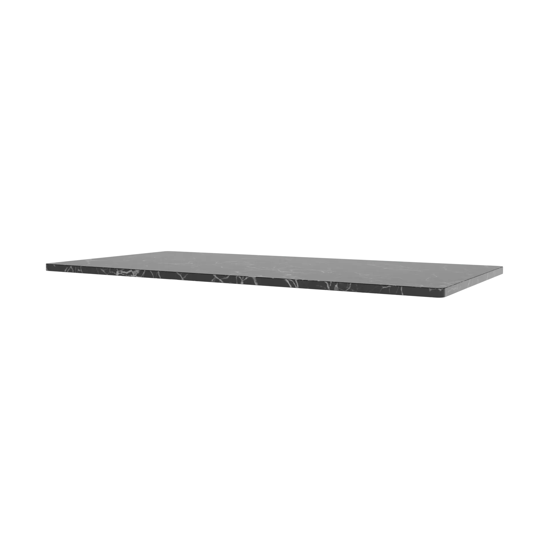 Panton Wire toppskiva 70,1x34,8 cm, Black marble Montana