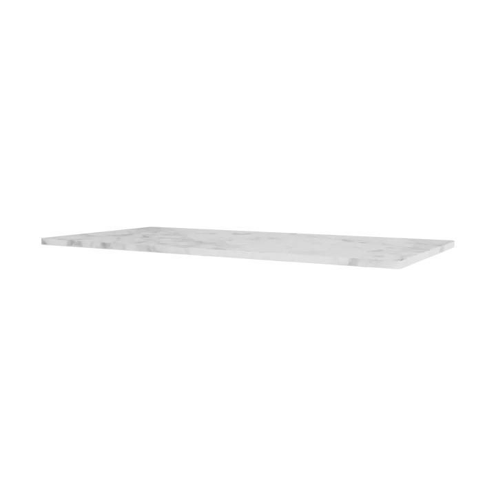 Panton Wire toppskiva 70,1x34,8 cm - White marble - Montana