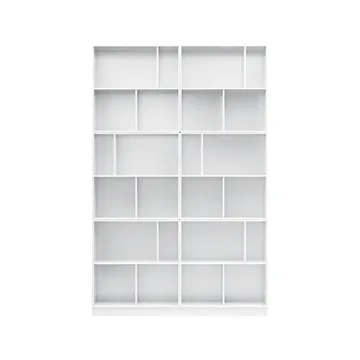 Read bokhylla - new white 101 med 7 cm sockel - Montana