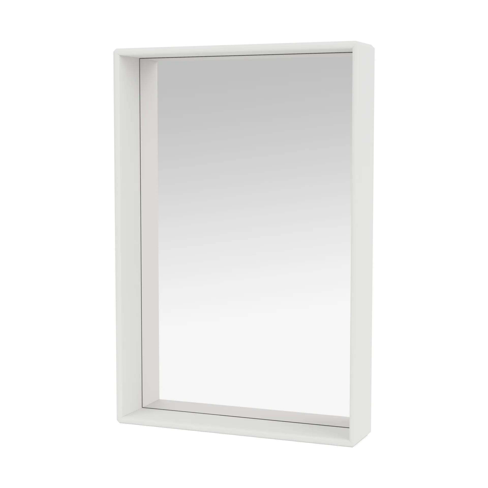 Shelfie colour frame spegel 46,8x69,6 cm, White Montana