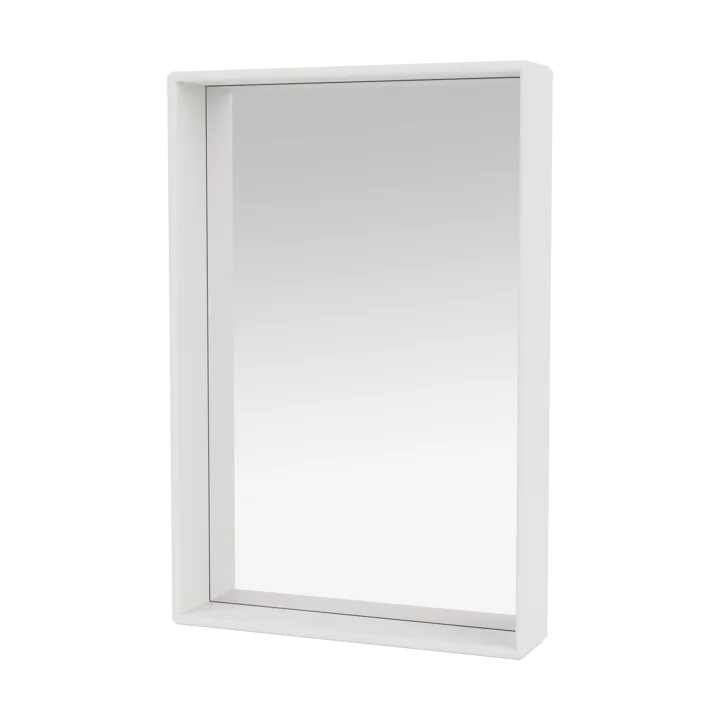 Shelfie colour frame spegel 46,8x69,6 cm - White - Montana