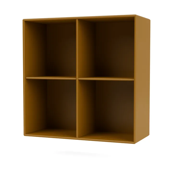 SHOW hylla 69,6x69,6 cm inkl. upphängningsskena - 142-Amber - Montana