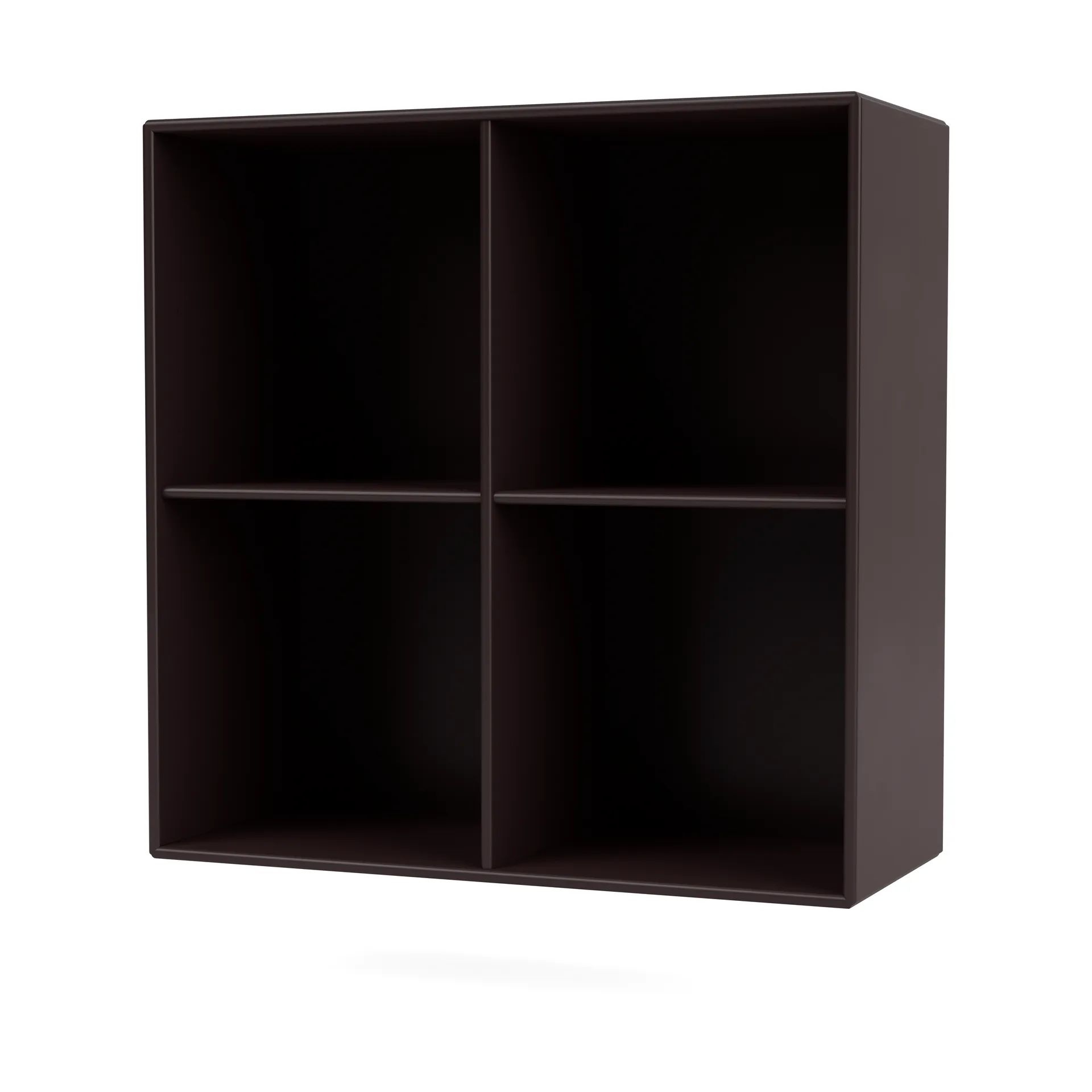 SHOW hylla 69,6x69,6 cm inkl. upphängningsskena, 160-Balsamic Montana