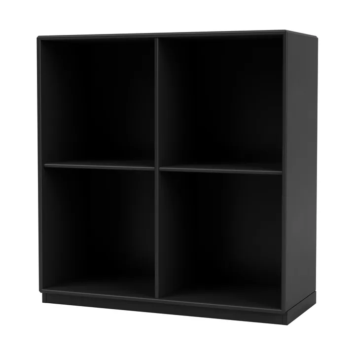 SHOW hylla 69,6x69,6 cm, sockel 3 cm - 05-Black - Montana