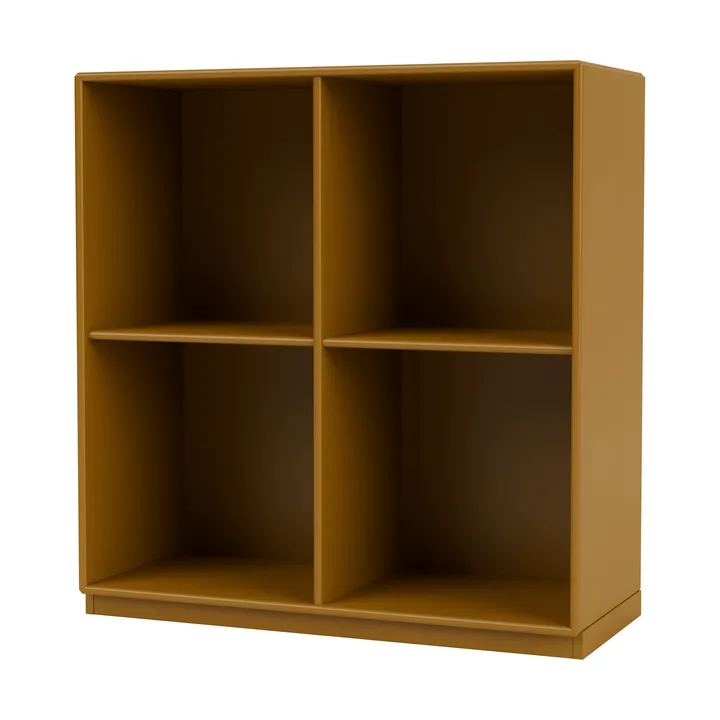 SHOW hylla 69,6x69,6 cm, sockel 3 cm - 142-Amber - Montana